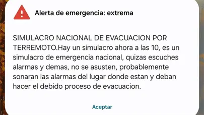 COE inicia simulacro nacional de evacuaci&oacute;n por terremoto