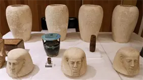 Egipto recupera de EE.UU. 36 piezas de más de 3,000 años de antigüedad sacadas de contrabando