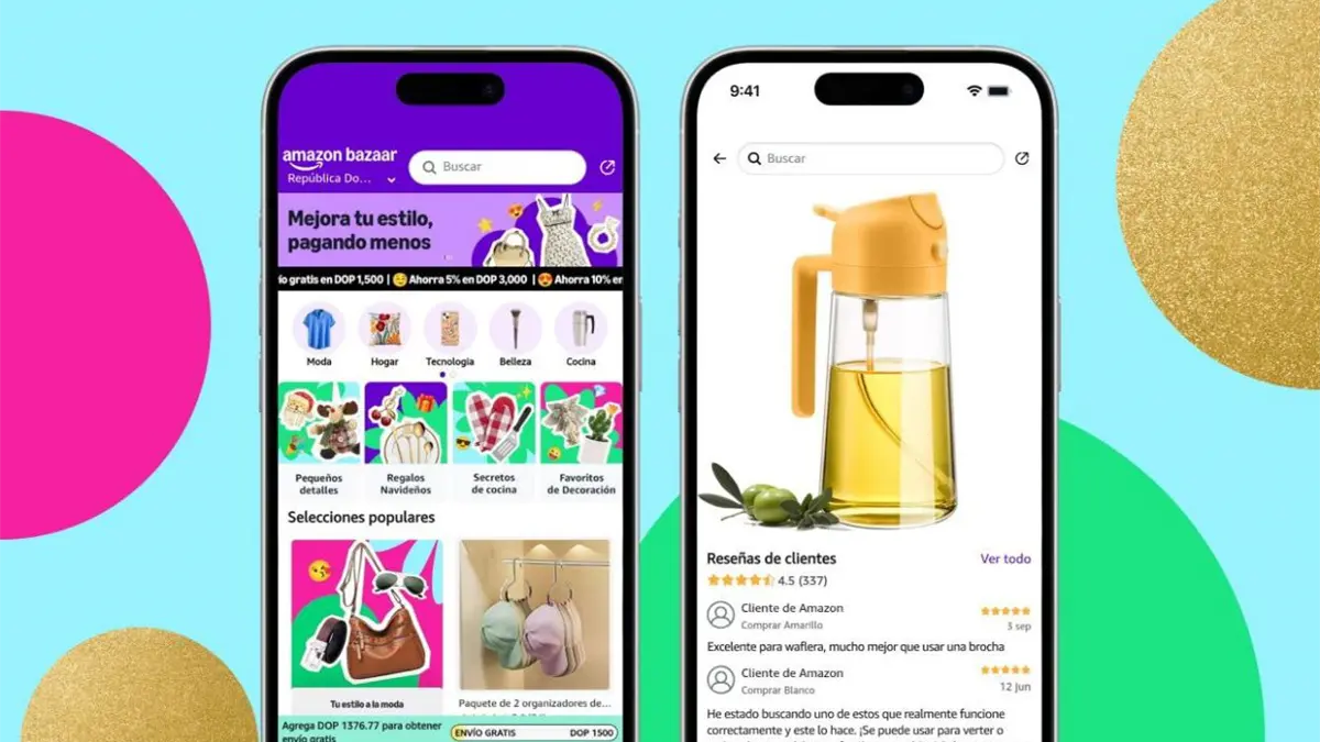 Amazon extiende experiencia de compra a República Dominicana con nuevo app Amazon Bazaar