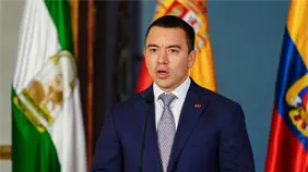 Noboa asegura que la inteligencia artificial sirve hasta para redactar una Constitución Noboa asegura que la inteligencia artificial sirve hasta para redactar una Constitución