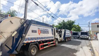 Alcald&iacute;a de Villa Hermosa fortalece sistema de limpieza con nuevos camiones compactadores
