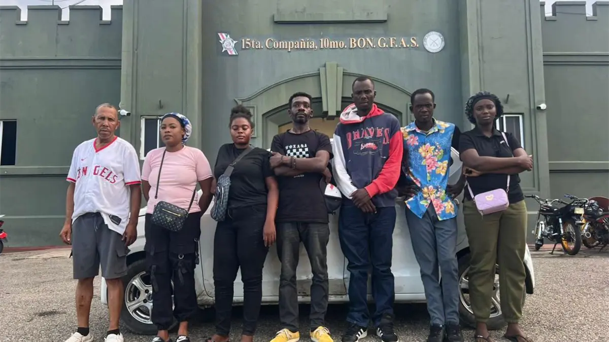 Envían ante el Ministerio Público a hombre detenido con seis haitianos indocumentados en Montecristi