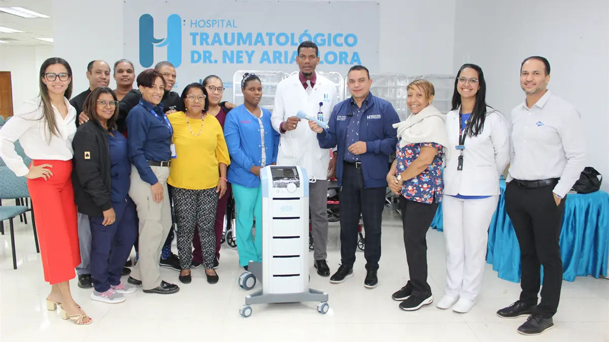 Hospital Ney Arias Lora instala moderna Unidad de Onda de Choque