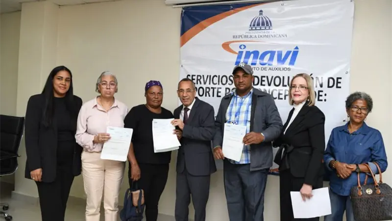 INAVI informa que devolvió unos 2 millones 500 mil pesos a exservidores públicos  