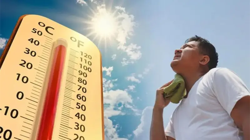 Nubes dispersas y ambiente caluroso en gran parte del país; aguaceros aislados en la tarde