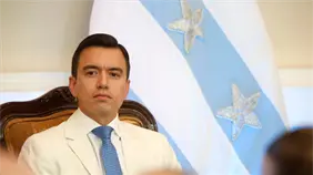 El presidente Noboa cuestiona la calidad del agua en la ciudad más poblada de Ecuador El presidente Noboa cuestiona la calidad del agua en la ciudad más poblada de Ecuador