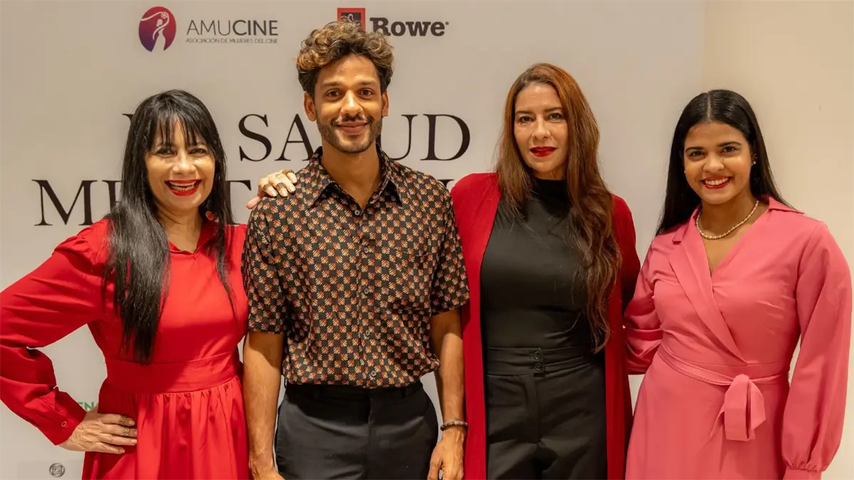 AMUCINE y Laboratorios Rowe promueven la salud mental en el arte y el cine.