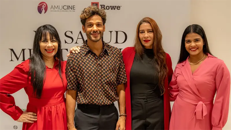 AMUCINE y Laboratorios Rowe promueven la salud mental en el arte y el cine