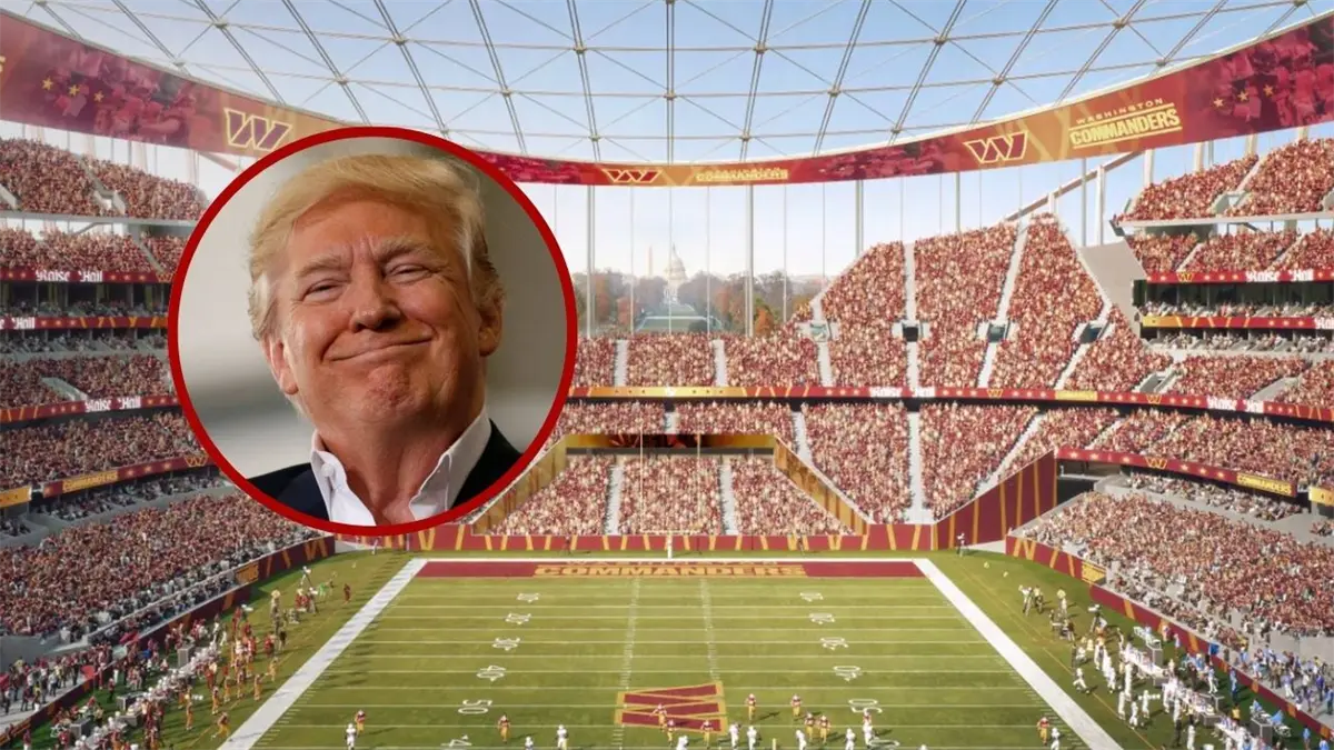 Nuevo estadio de la NFL en Washington podría llevar el nombre de Donald Trump.