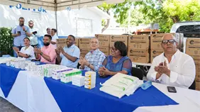 PROMESE/CAL entrega kits de medicamentos esenciales en zonas afectadas por tormenta Melissa
