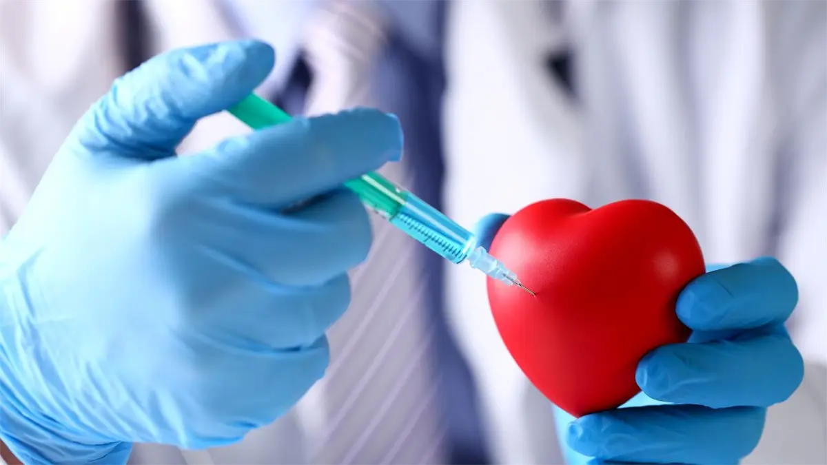 Inyectar el corazón.