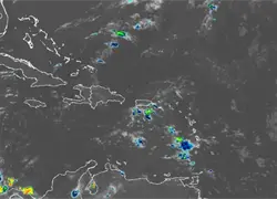 Vaguada provocará lluvias y tronadas en gran parte del país desde el mediodía