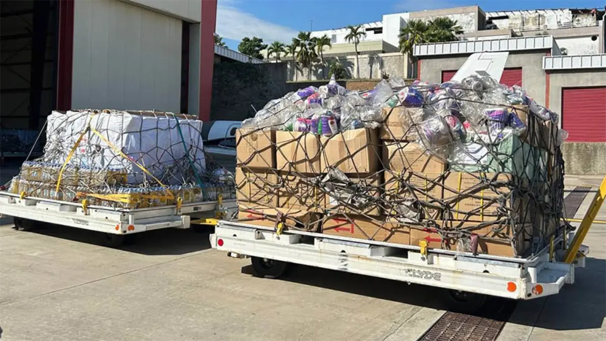 Venezuela envía 2.531 toneladas de ayuda humanitaria a Cuba tras afectaciones por Melissa