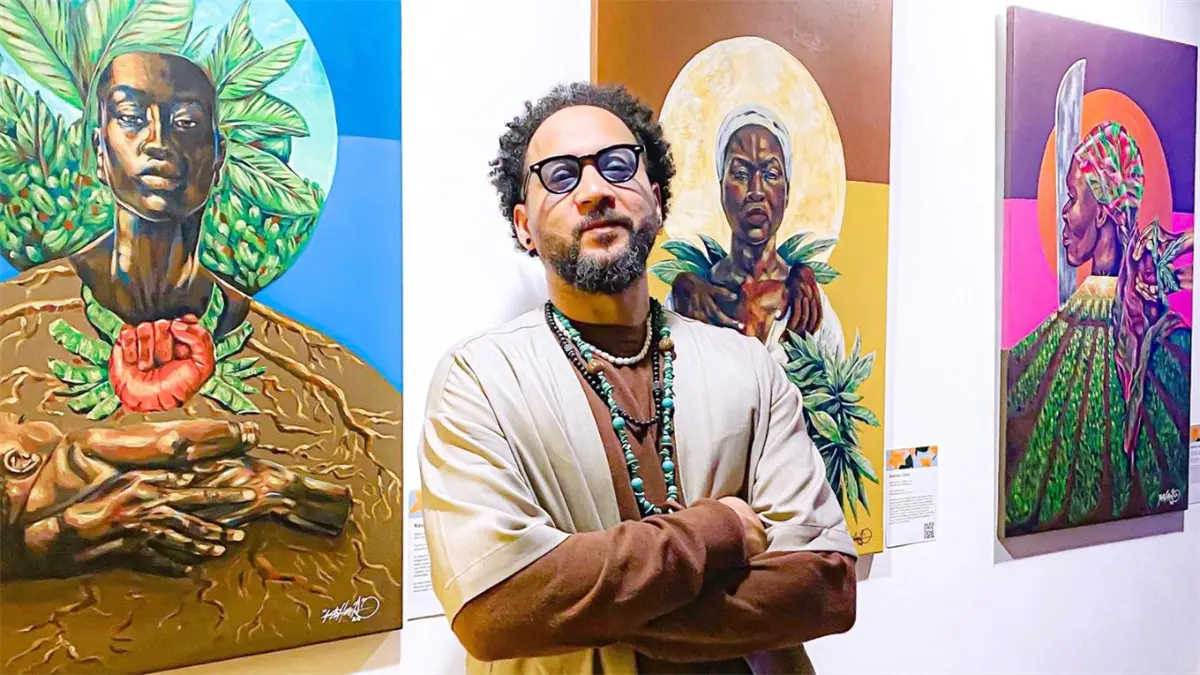 Dominicano Kashmir Jones proyecta el legado de Mamá Tingó en Barcelona