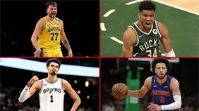 Doncic, Giannis, Wembanyama y Cunningham brillaron en la NBA