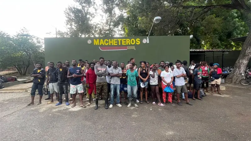 En operativos del Ejército en Valverde fueron detenidos 209 migrantes haitianos indocumentados 