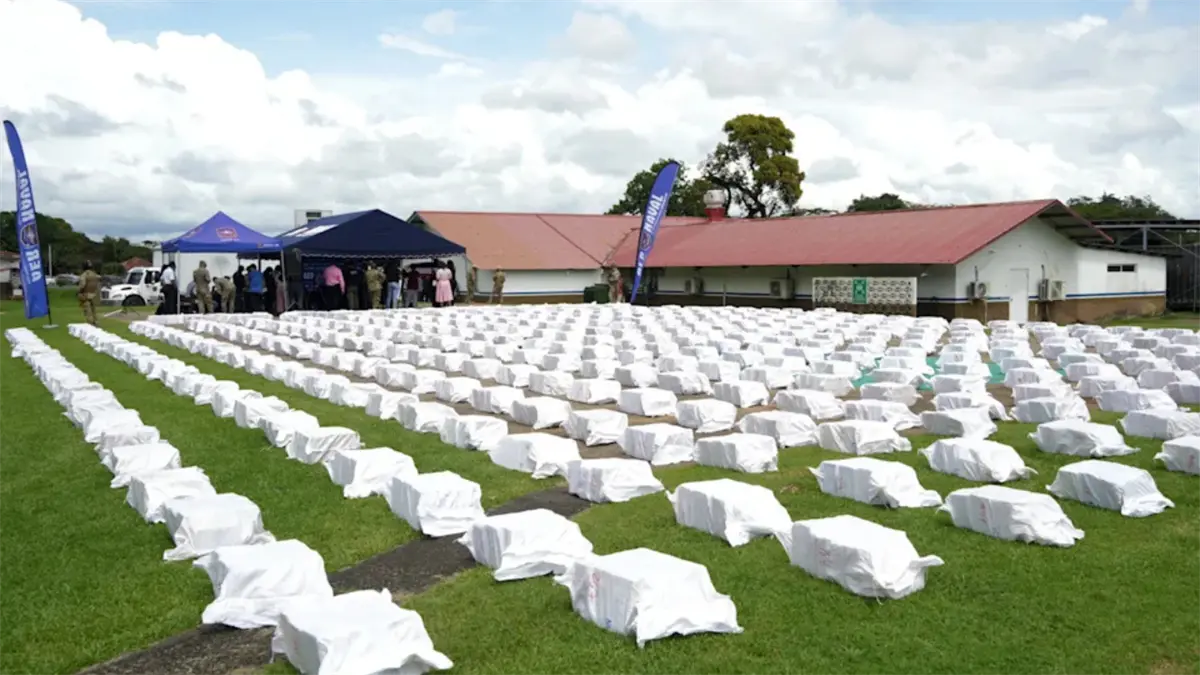 Panamá incauta 13 toneladas de cocaína rumbo a Estados Unidos en operación histórica