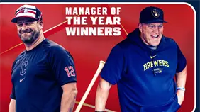 Los Cerveceros y los Guardianes tienen a los mánager del año