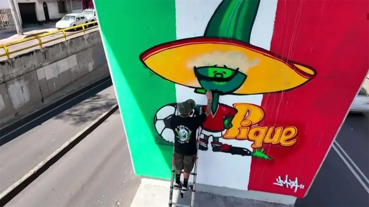 Ciudad de México pintará 1.000 murales en puntos estratégicos rumbo a Copa del Mundo 2026