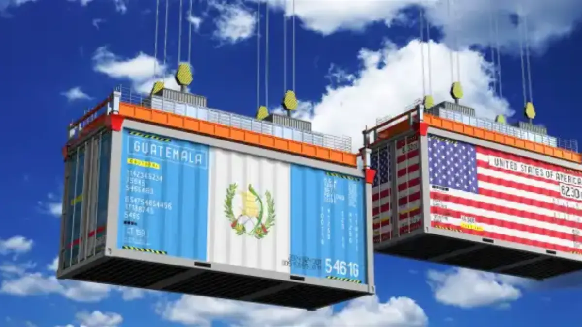 Guatemala y EE.UU. pactan una reducción arancelaria para más del 70% de las exportaciones