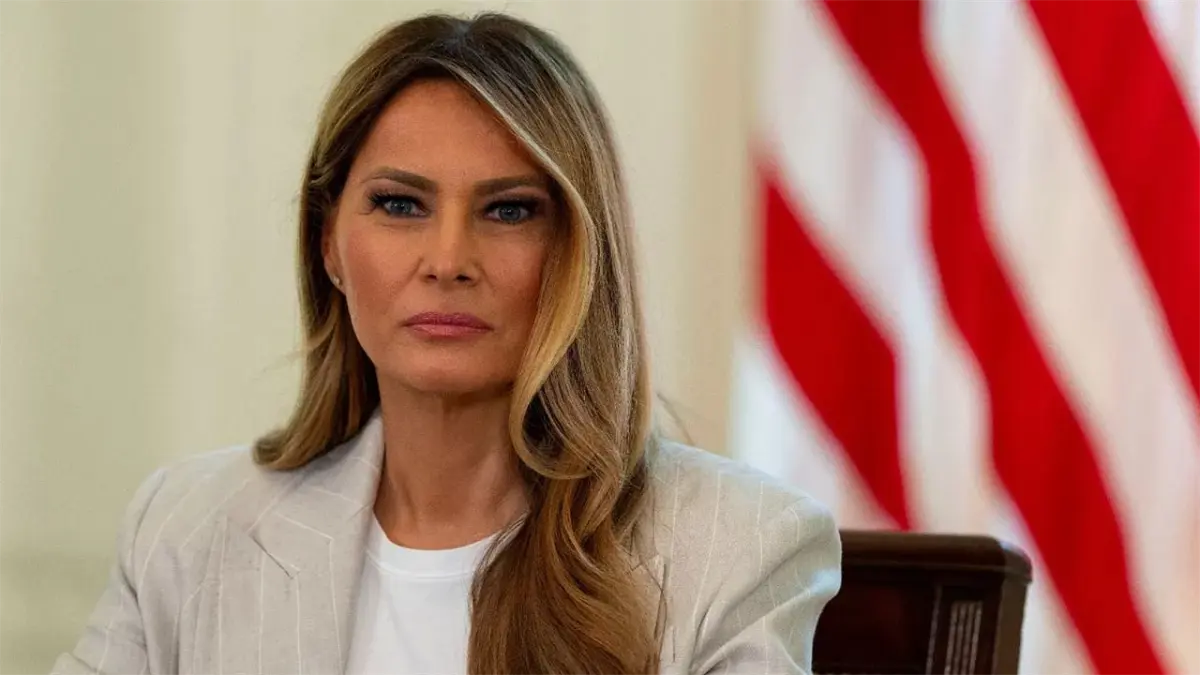 Melania Trump, primera dama de Estados Unidos.