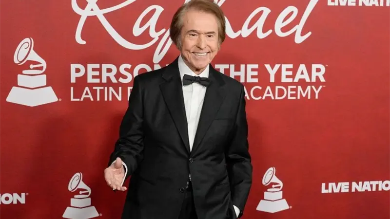 Raphael celebra su distinción como Persona del Año en los Latin Grammy 2025: "Es un momento impagable"