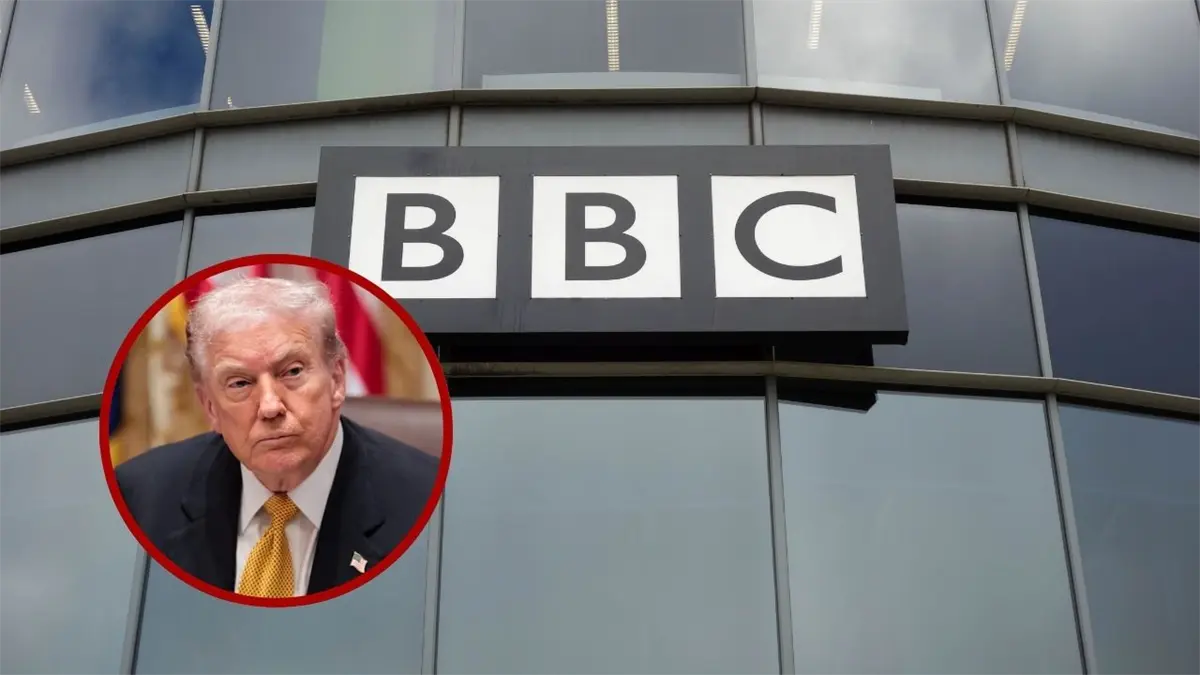 Donald Trump y la BBC.