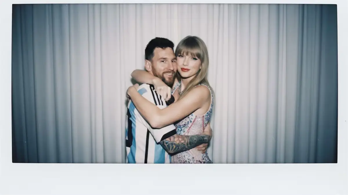 Lionel Messi y Taylor Swift