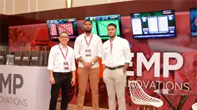 Demp Innovations presenta sus desarrollos de juegos virtuales en GAT Expo Santo Domingo 2025