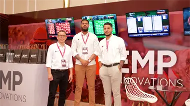 Demp Innovations presenta sus desarrollos de juegos virtuales en GAT Expo Santo Domingo 2025
