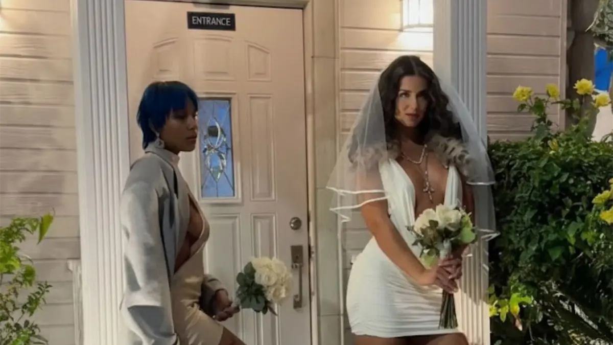 Nathy Peluso y Tokischa celebran boda simbólica en una capilla de Las Vegas