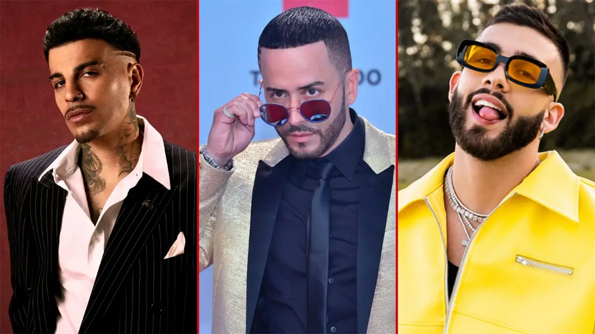 Rauw Alejandro, Yandel y Manuel Turizo