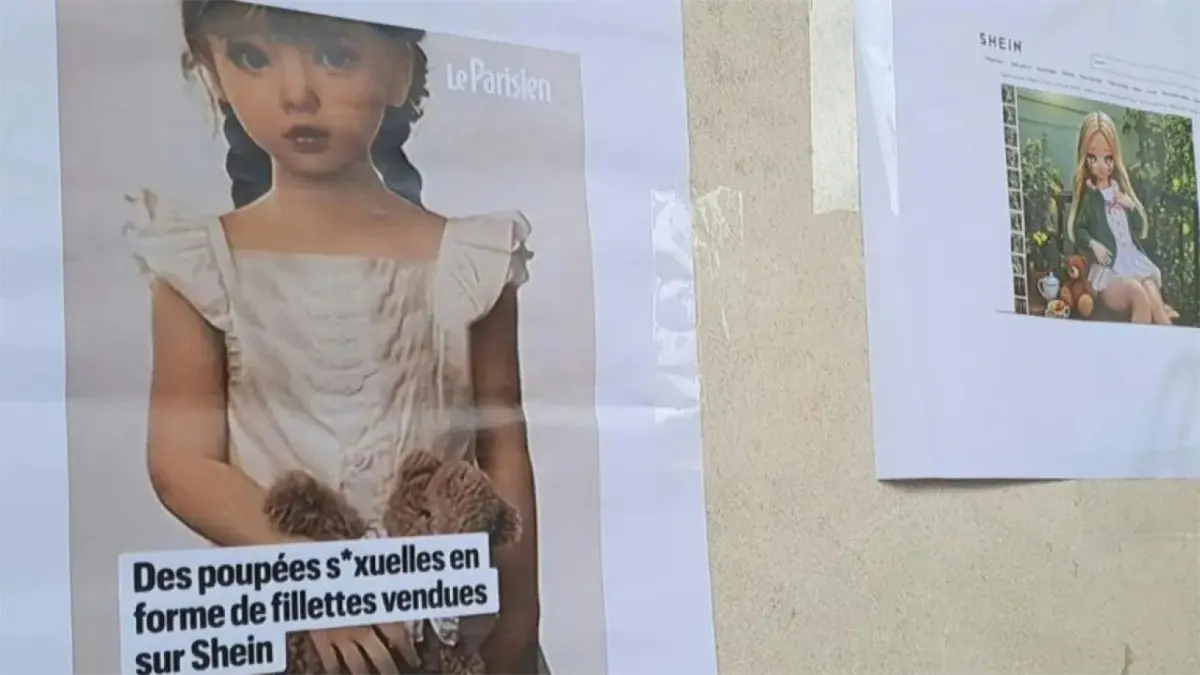 Tras Shein, Francia identifica cinco plataformas por venta de muñecas sexuales y armas