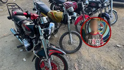 Desmantelan red de motocicletas robadas en Santiago y detienen a "El Burro"