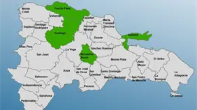 COE coloca cuatro provincias en alerta verde por incidencia de vaguada