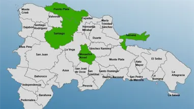 COE coloca cuatro provincias en alerta verde por incidencia de vaguada