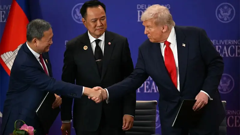 Trump suspende negociación para acuerdo comercial con Tailandia por la tensión con Camboya