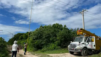 Edesur desmantela m&aacute;s de 70 conexiones ilegales en Pedernales