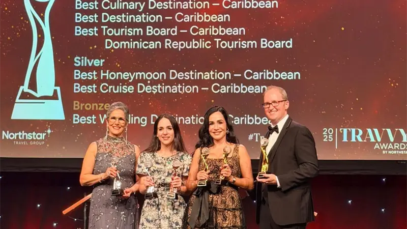República Dominicana alcanza varios premios en los Travvy Awards 2025 