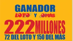 LEIDSA busca ganador que acertó los 222 millones; ticket fue vendido en Los Prados de San Luís