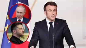 Macron condena adicción de Rusia por la guerra cuando todo está dispuesto para la paz