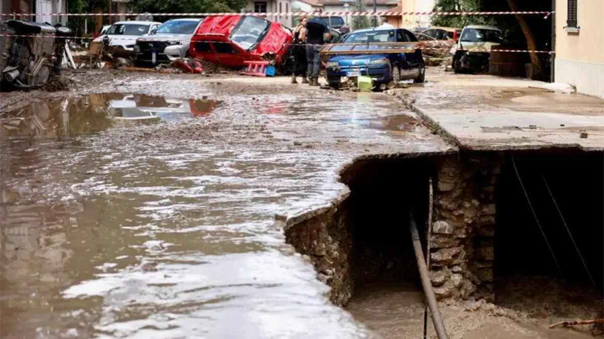 Intensas lluvias en el norte de Italia causan inundaciones y dejan dos desaparecidos