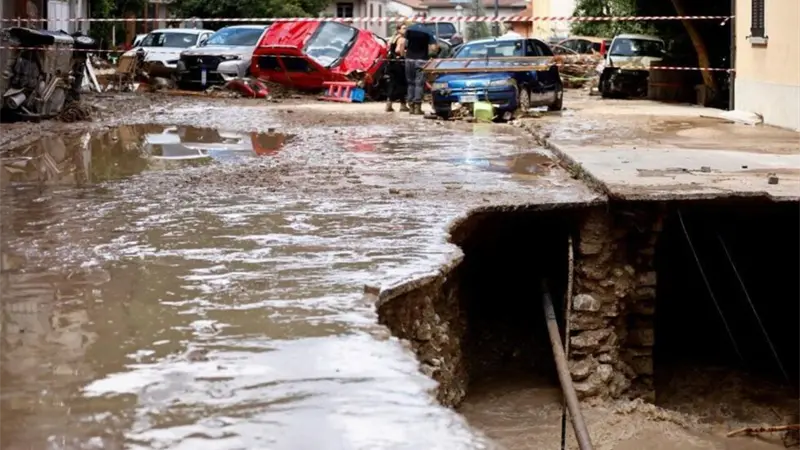 Intensas lluvias en el norte de Italia causan inundaciones y dejan dos desaparecidos