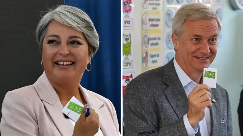 Kast y Jara avanzan a segunda vuelta en elecciones presidenciales Chile 2024