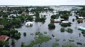 Al menos 700 familias afectadas por temporal que azotó el centro y sur de Paraguay