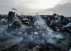 Bombardeo israelí en campamento palestino de Sidón deja once muertos y cuatro heridos