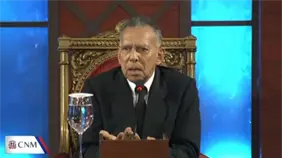 Aspirante a juez del TSE dice sentirse "atado" ante el CNM por falta de comprensión a su lenguaje jurídico