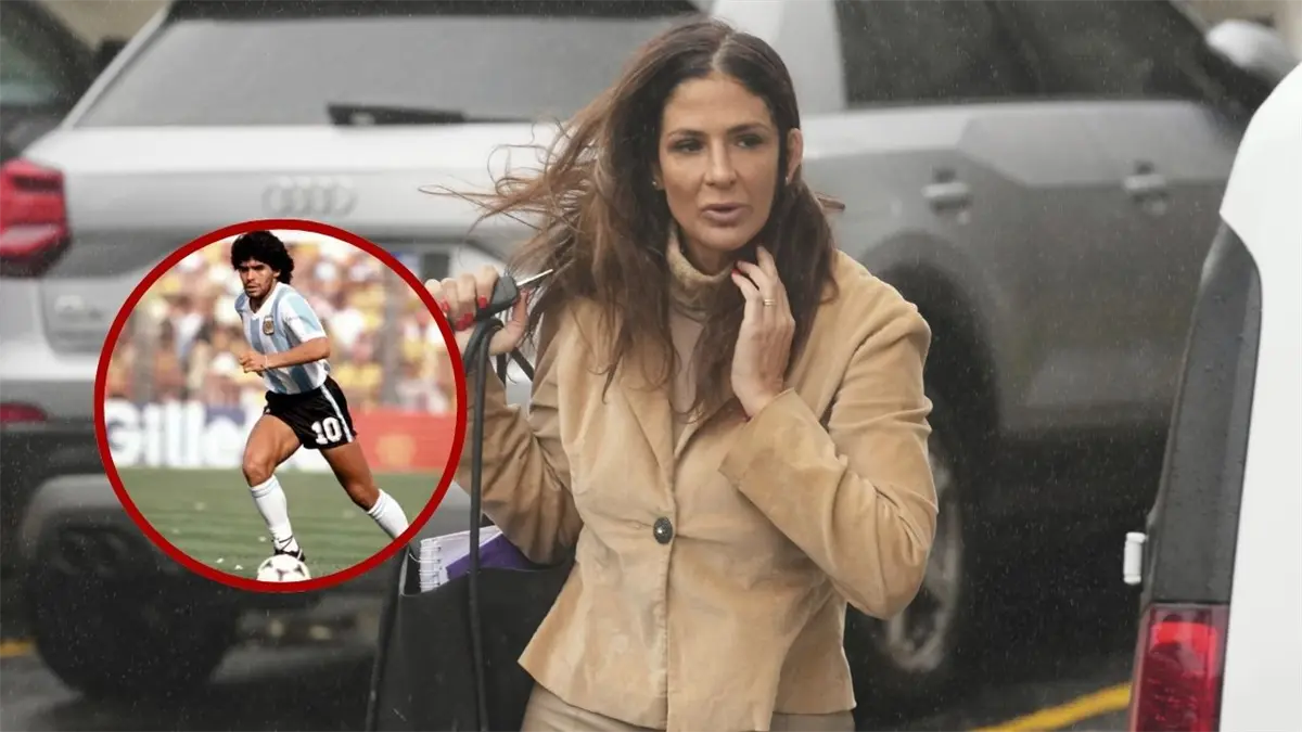 Julieta Makintach y Diego Maradona