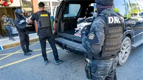 Operación Lanza del Sur: Detienen a dos hombres con 171 paquetes de presunta cocaína y cinco de marihuana