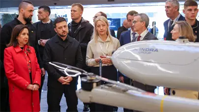 Zelenski se interesa en Espa&ntilde;a por sistemas avanzados antidrones y radares militares